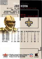 2002 Fleer Box Score Joe Horn #42