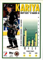 1995 Topps Paul Kariya #7