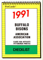 1991 ProCards Checklist #1506