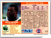 1989 NFL Proset Keith Jackson #318