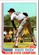 1982 Topps Blackless Steve Crawford