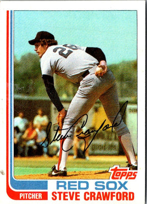1982 Topps Blackless Steve Crawford #157