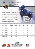 2008 Upper Deck First Edition Vince Hall #199 Rookie