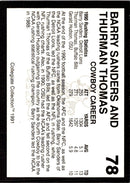 1997 Upper Deck Thurman Thomas