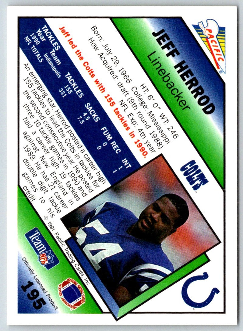 1991 Pacific Jeff Herrod