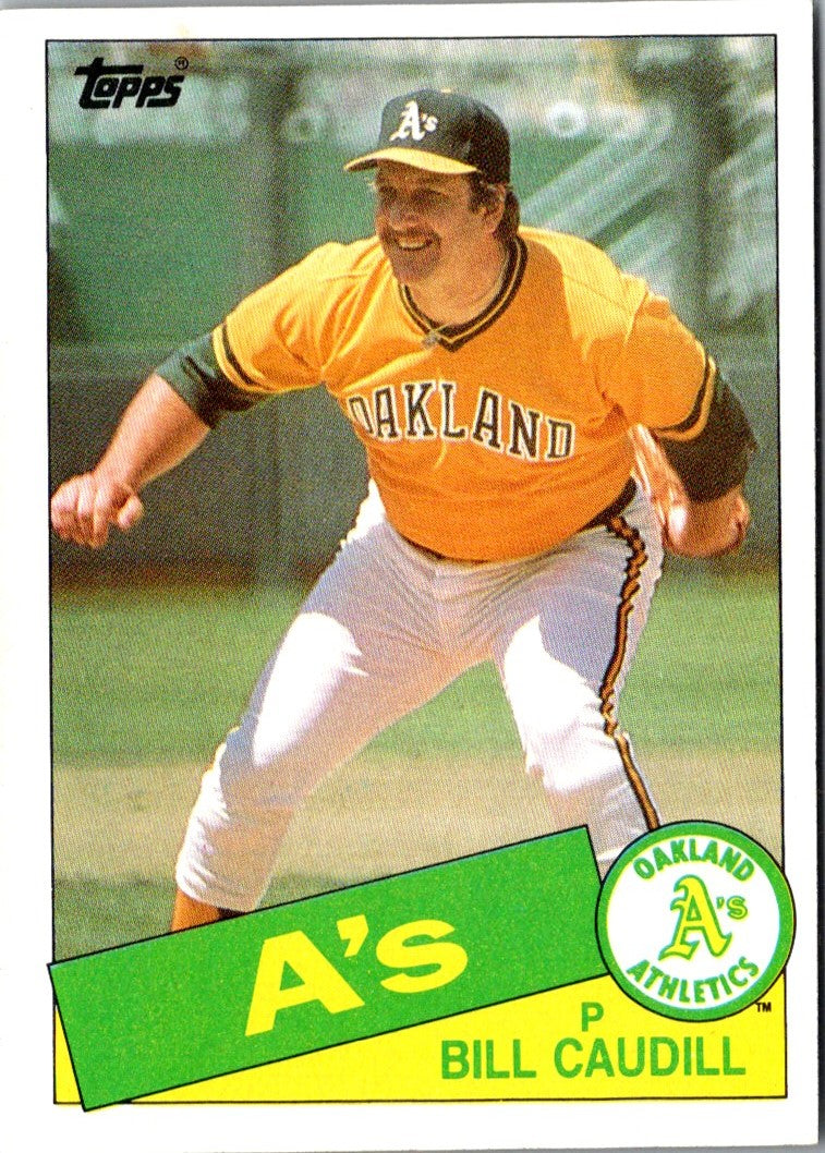 1985 Topps Bill Caudill