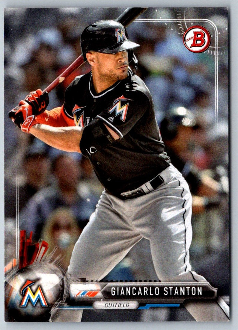 2017 Bowman Giancarlo Stanton