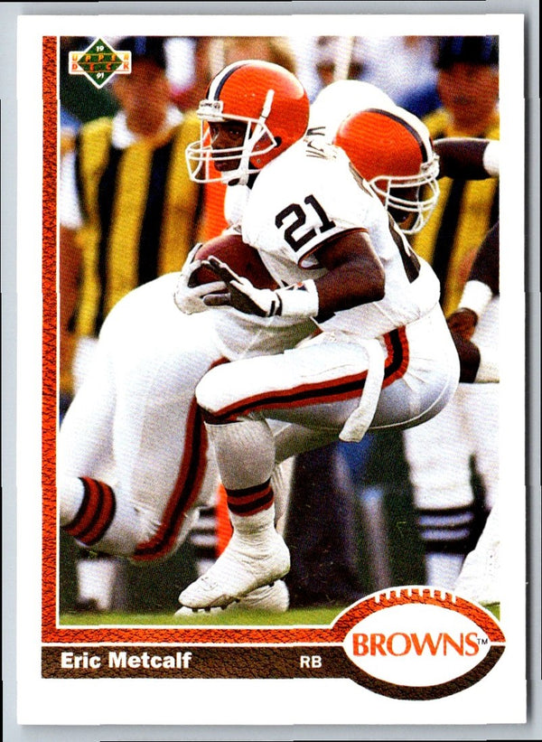 1992 Upper Deck Eric Metcalf #162