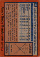 1978 Topps Steve Henderson #134 Rookie