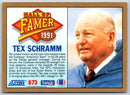 1991 Score Tex Schramm