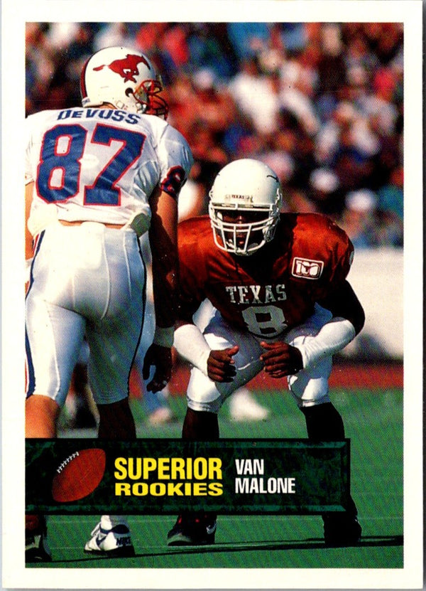 1994 Superior Rookies Van Malone #8