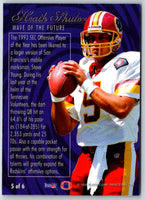 1994 Ultra Flair Wave of the Future Heath Shuler #5