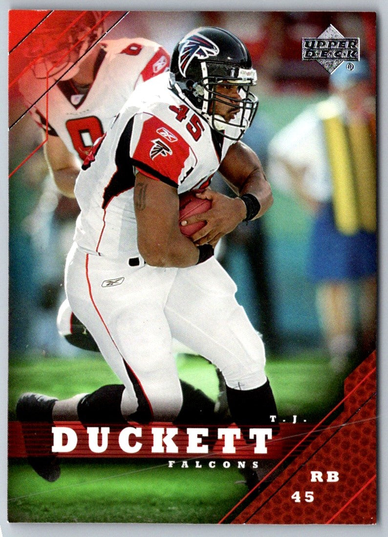 2005 Upper Deck T.J. Duckett