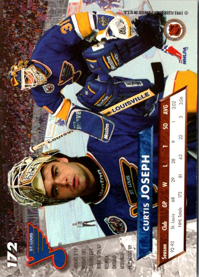 1993 Ultra Curtis Joseph