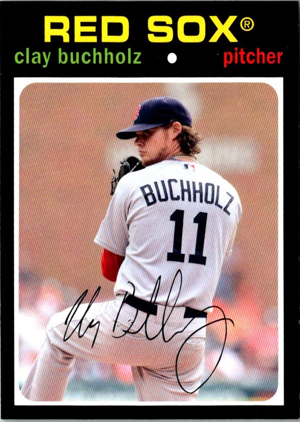 2012 Topps Gold Rush Wrapper Redemption (Series 2) Clay Buchholz #87