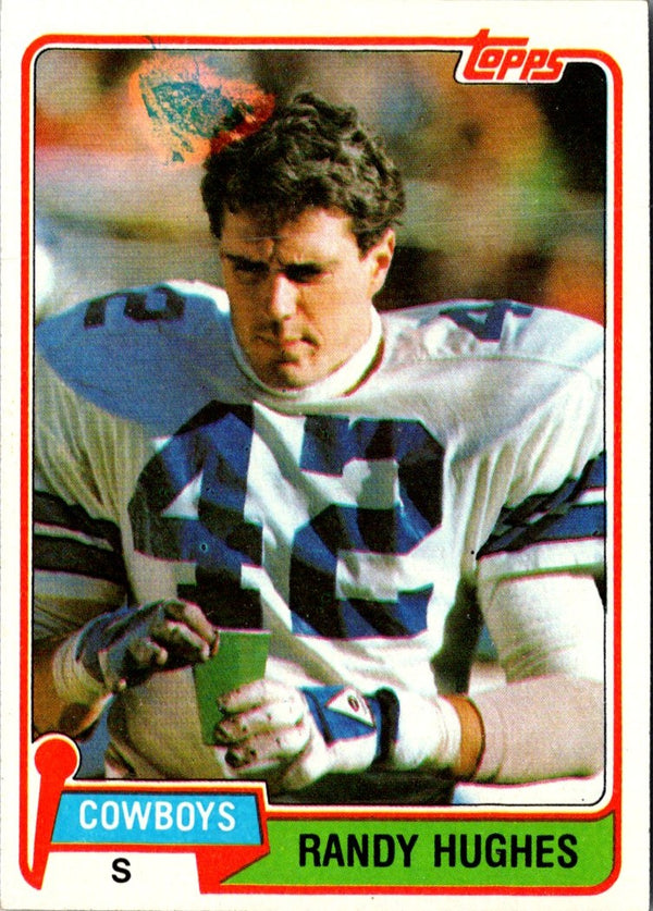 1981 Topps Randy Hughes #286 EX