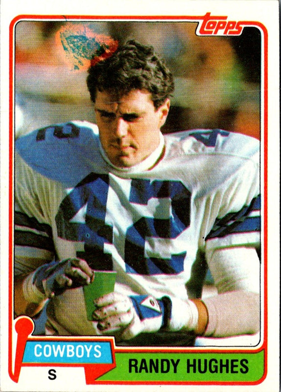 1981 Topps Randy Hughes #286 EX