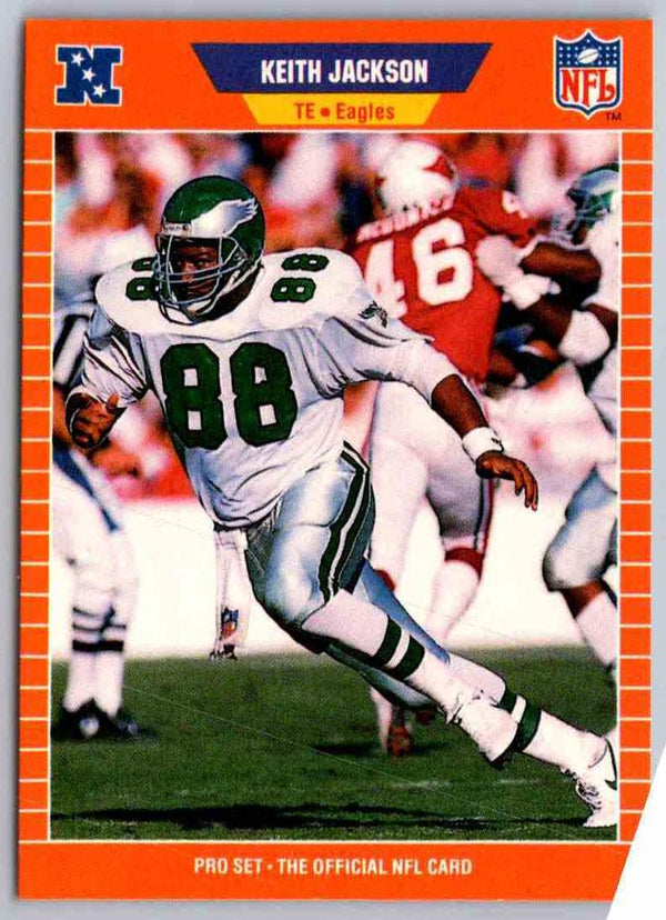 1989 NFL Proset Keith Jackson #318