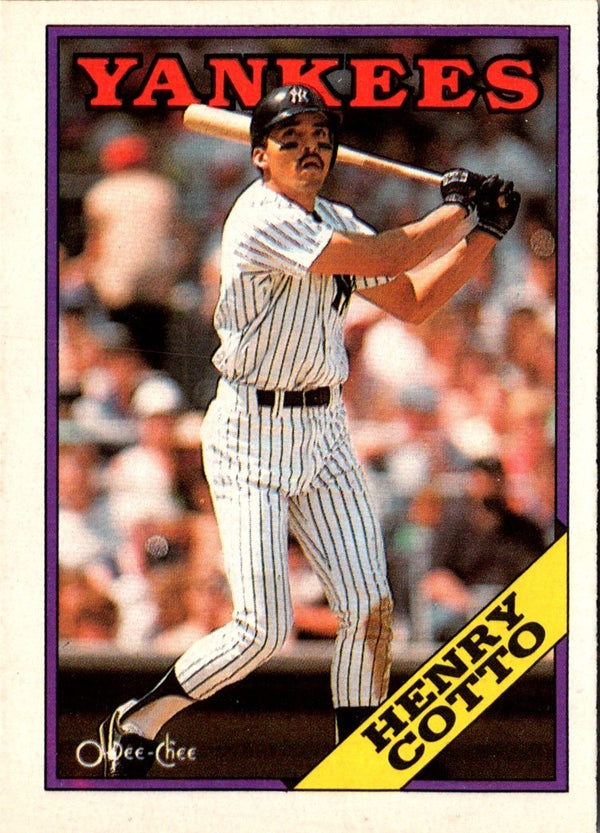 1988 O-Pee-Chee Henry Cotto #172