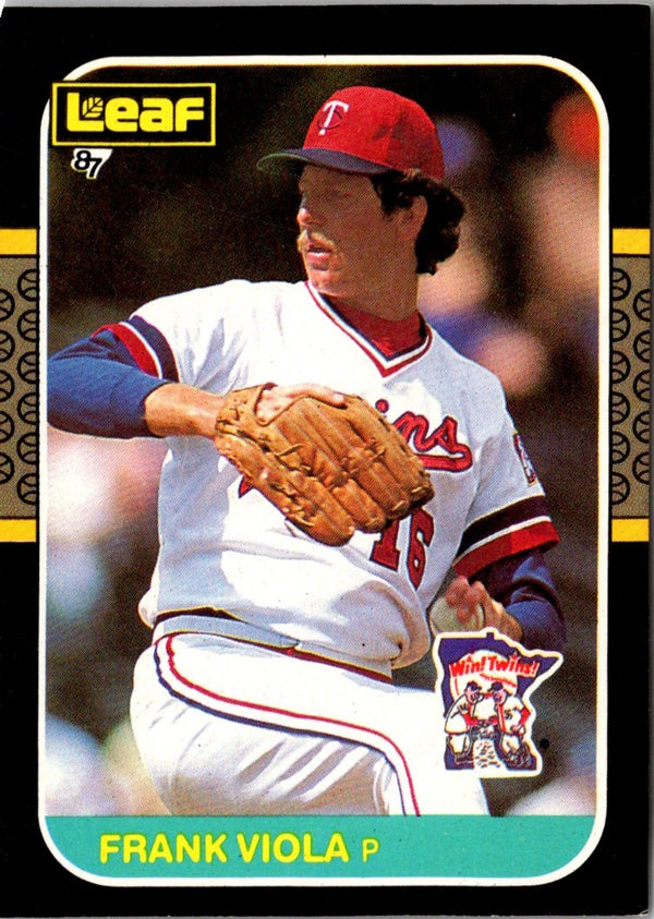 1987 Leaf Frank Viola #74