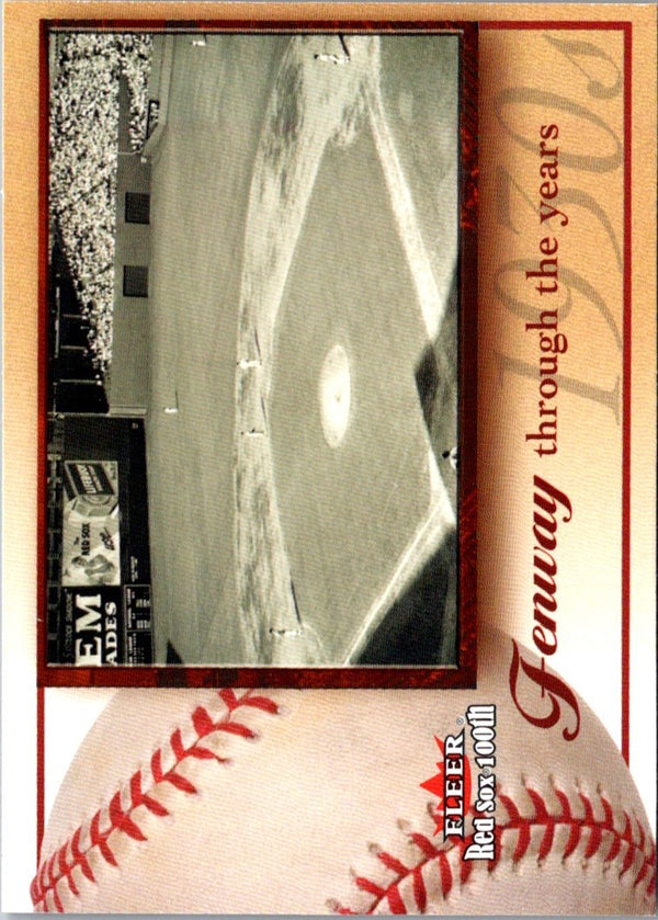 2001 Fleer Boston Red Sox 100th Anniversary Fenway Park #93