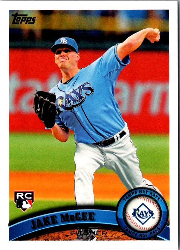 2011 Topps Jake McGee #268 Rookie
