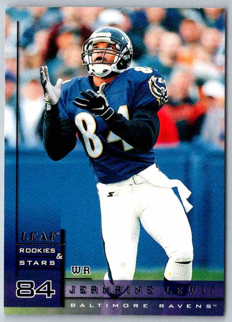 1998 Leaf Rookies And Stars Jermaine Lewis