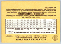 1985 Donruss Mike Smithson #316