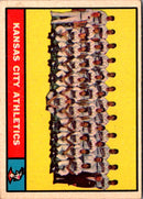 1961 Topps Kansas City Athletics
