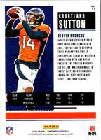 2020 Panini Courtland Sutton #71