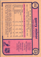 1982 O-Pee-Chee Gerry Minor #352