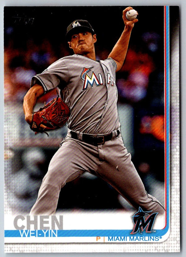 2019 Topps Miami Marlins Wei-Yin Chen #MM-12