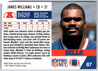 1990 Proset James Williams #87