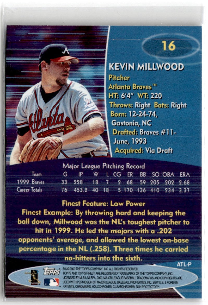 2000 Finest Kevin Millwood