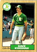 1987 Topps Dave Kingman #709