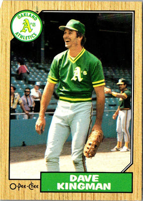 1987 Topps Dave Kingman #709