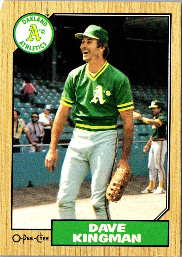 1987 Topps Dave Kingman #709