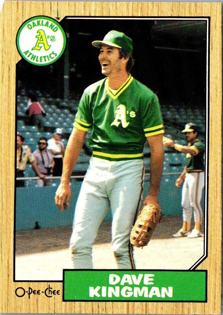 1987 Topps Dave Kingman