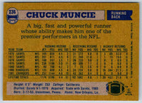 1982 Topps Chuck Muncie #236
