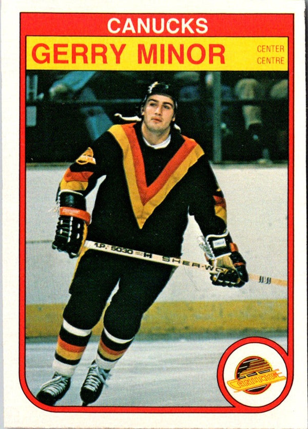 1982 O-Pee-Chee Gerry Minor #352