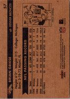 2001 Fleer Tradition Glossy Brian Griese #57