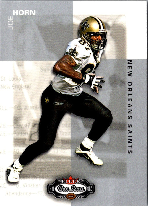 2002 Fleer Box Score Joe Horn #42