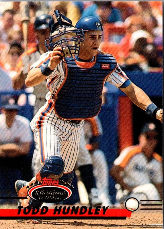 1993 Stadium Club Members Only Todd Hundley #72