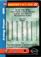 1998 Collector's Edge Odyssey Irving Fryar #114