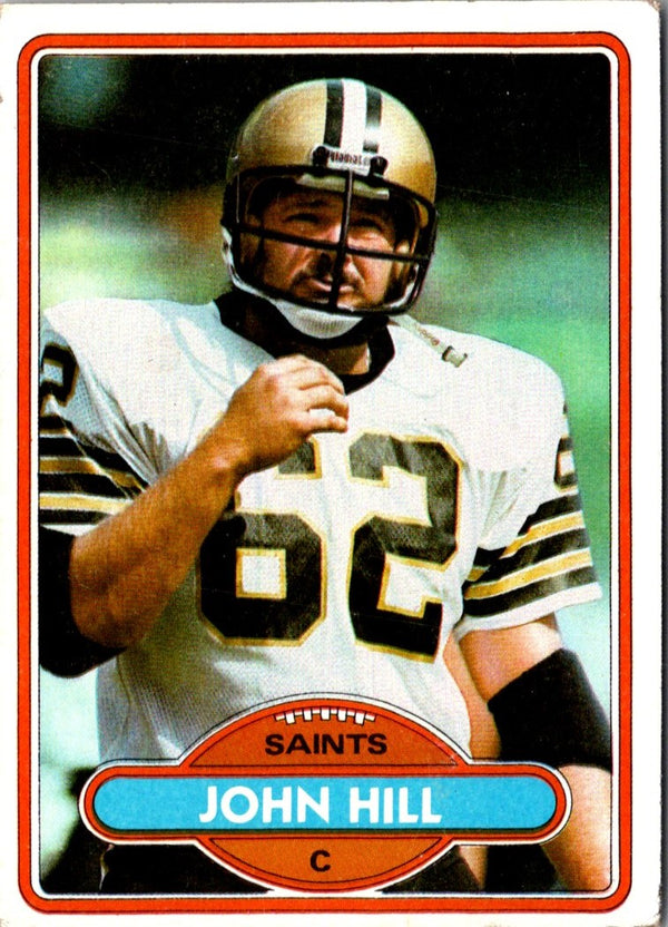 1980 Topps John Hill #486