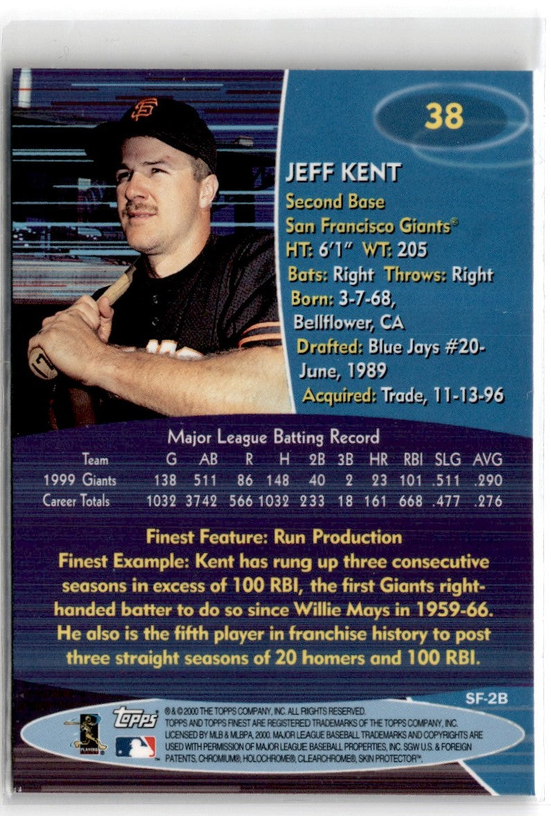 2000 Finest Jeff Kent