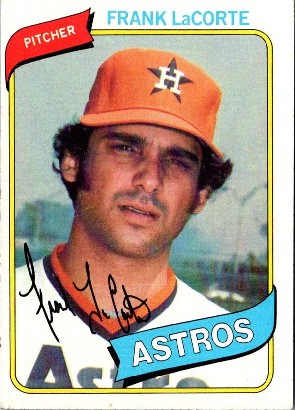 1980 Topps Frank LaCorte #411