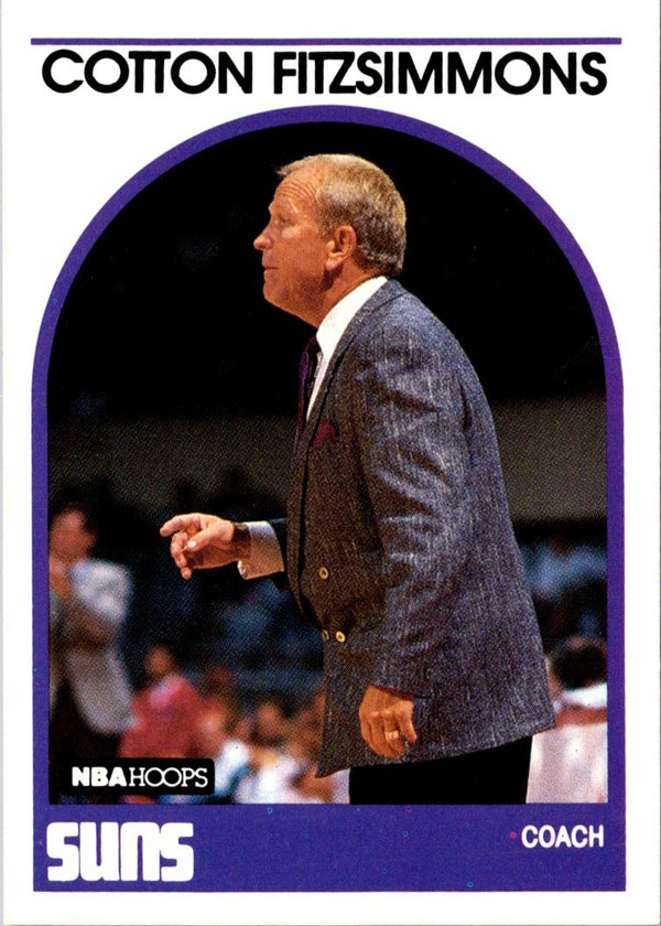 1989 Hoops Cotton Fitzsimmons #14 Rookie