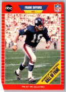 1989 Pro Set Announcers Frank Gifford