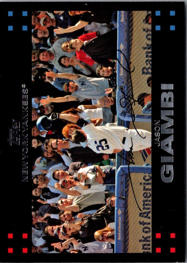 2007 Topps Jason Giambi #120